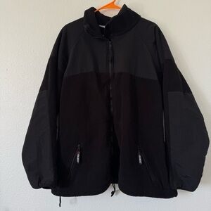 Men's Black Military Field Jacket